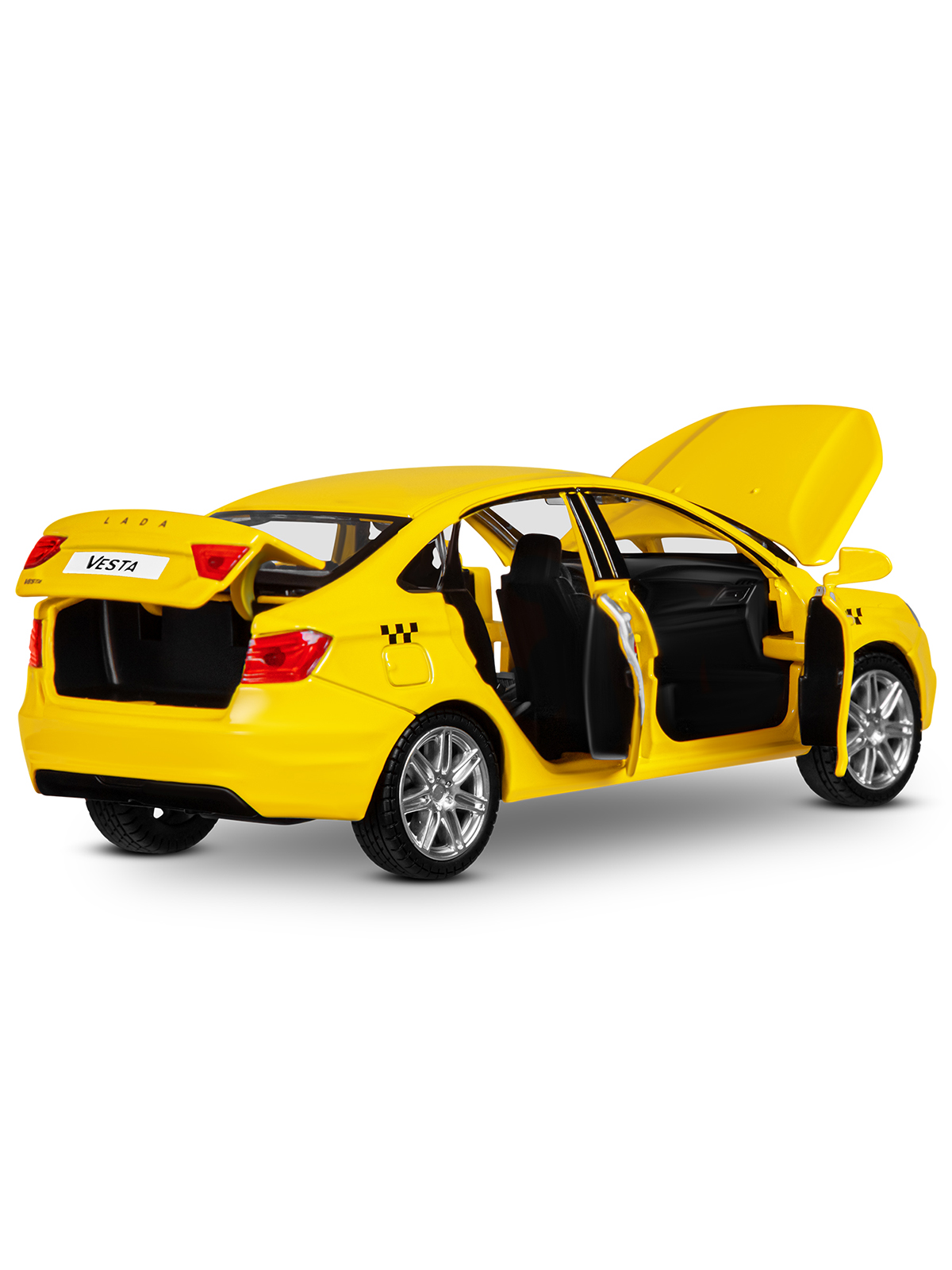 Автомобиль Яндекс GO LADA Vesta Такси озвучено Алисой 1:24 JB1251345/Яндекс GO - фото 21