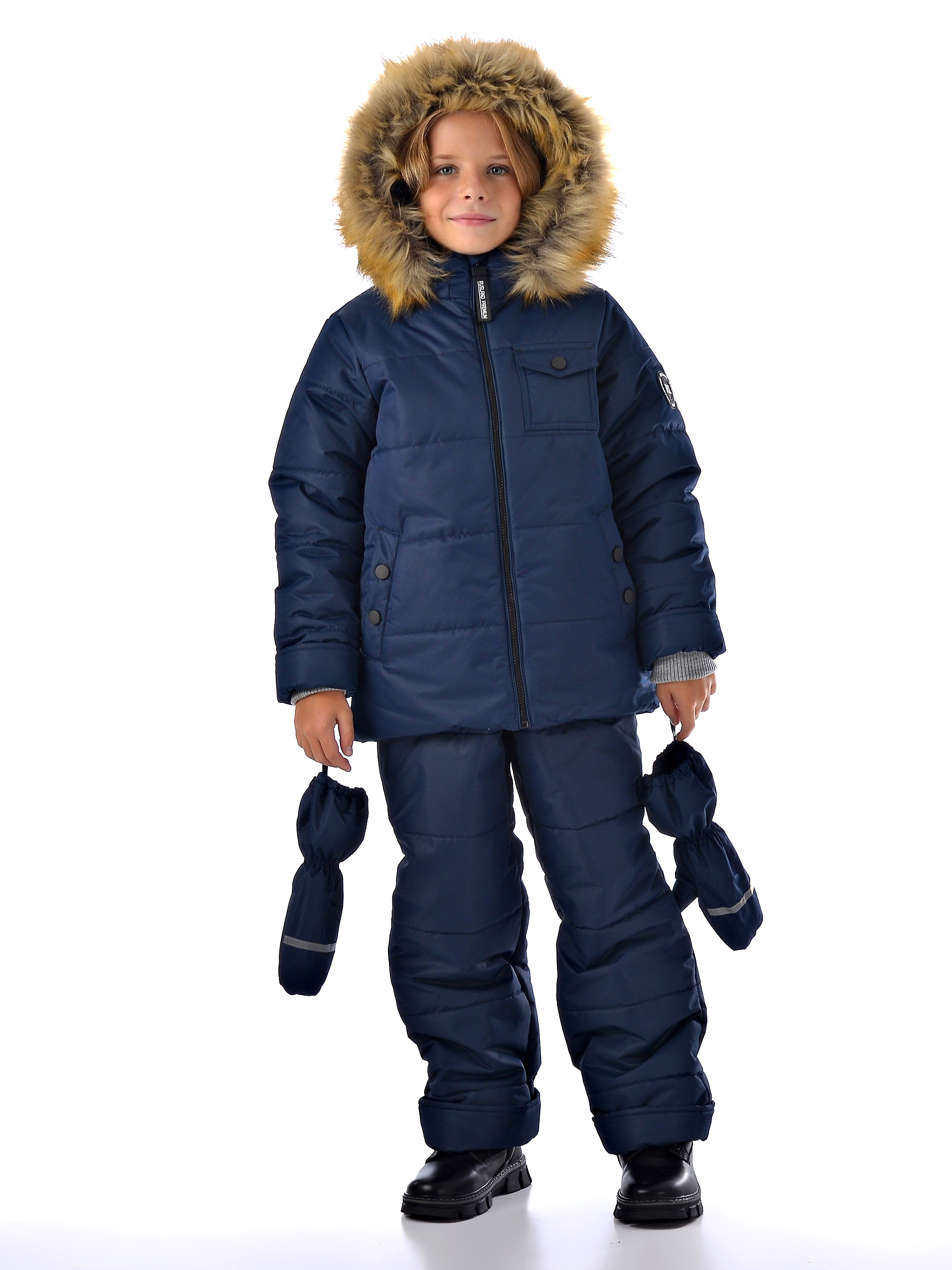 Комплект Rusland мз-крис-т.синий 116-134 - фото 8