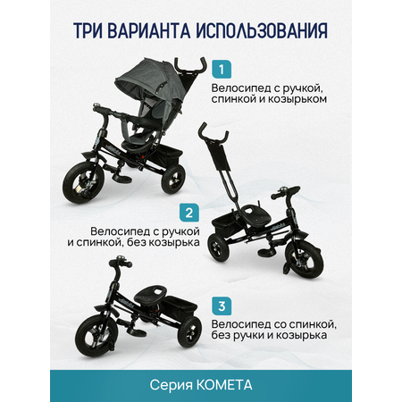Трехколесный велосипед Velobibi 10 дюймов