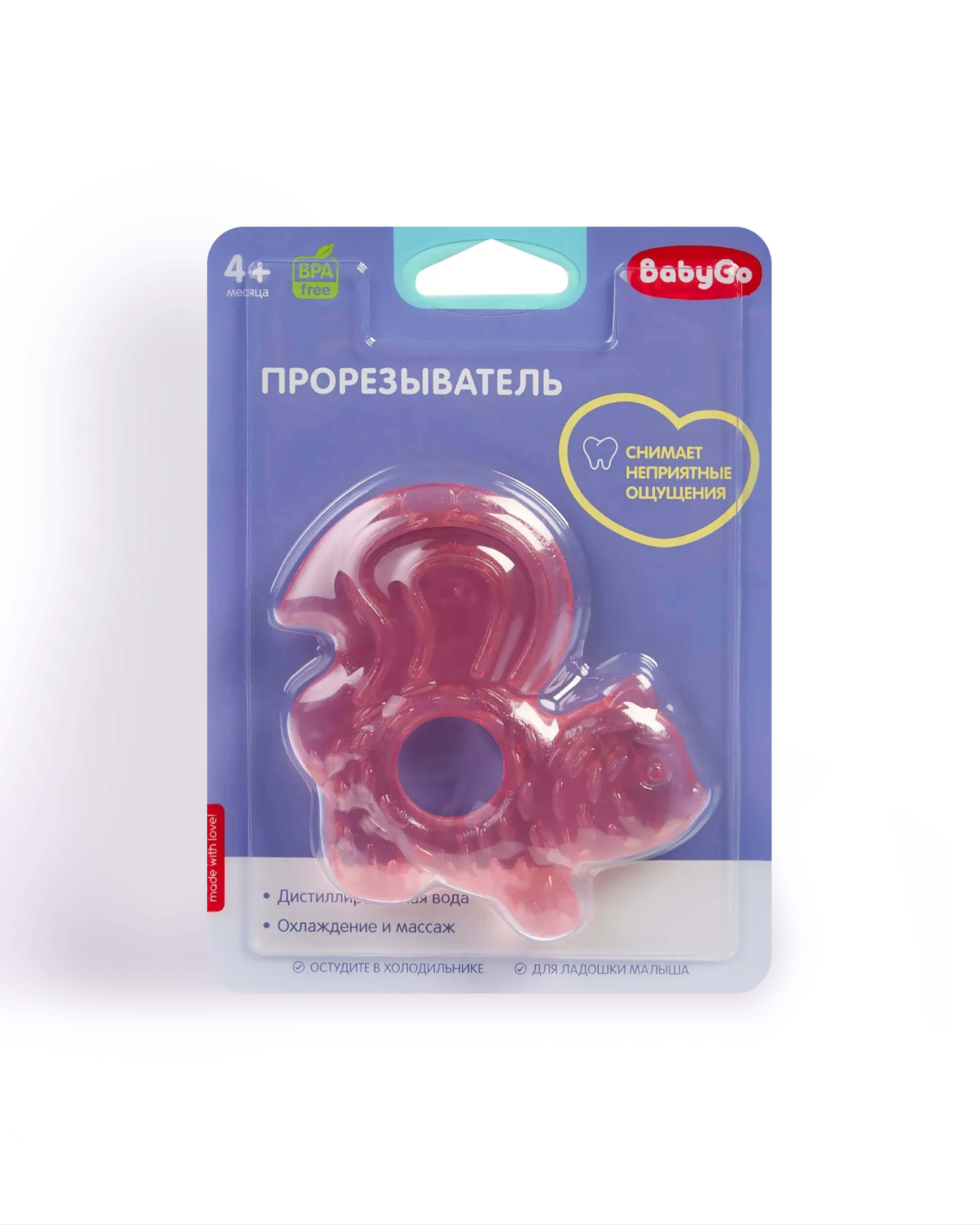 Прорезыватель BabyGo Белка - фото 6