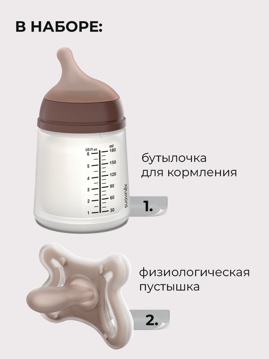 Бутылочка Suavinex 180 мл - фото 2
