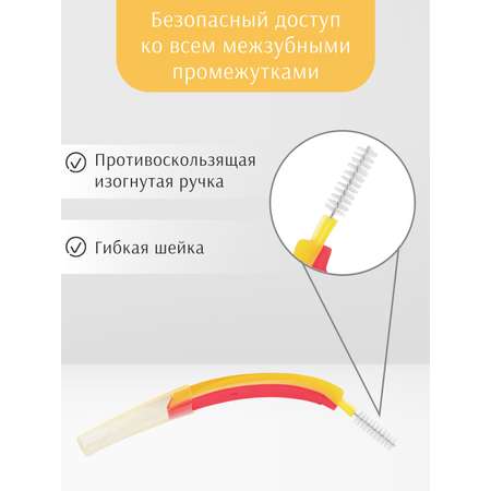 Зубная нить edel+white 6 шт.