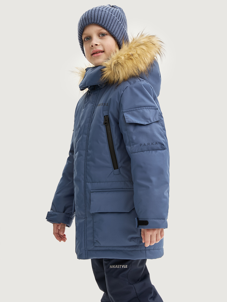 Куртка NIKASTYLE 4з7125 деним - фото 5
