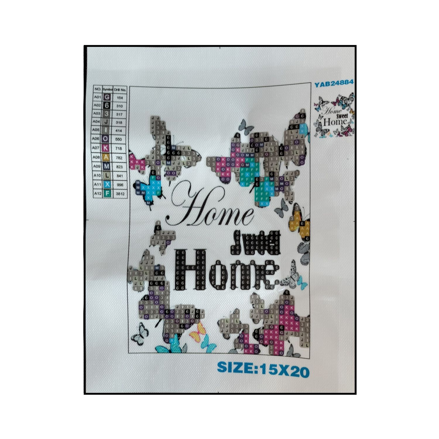 Алмазная мозаика Seichi Home Sweet Home - фото 3