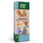 Лакомство для попугаев Triol Original волнистых с медом и хитином 2шт 55г