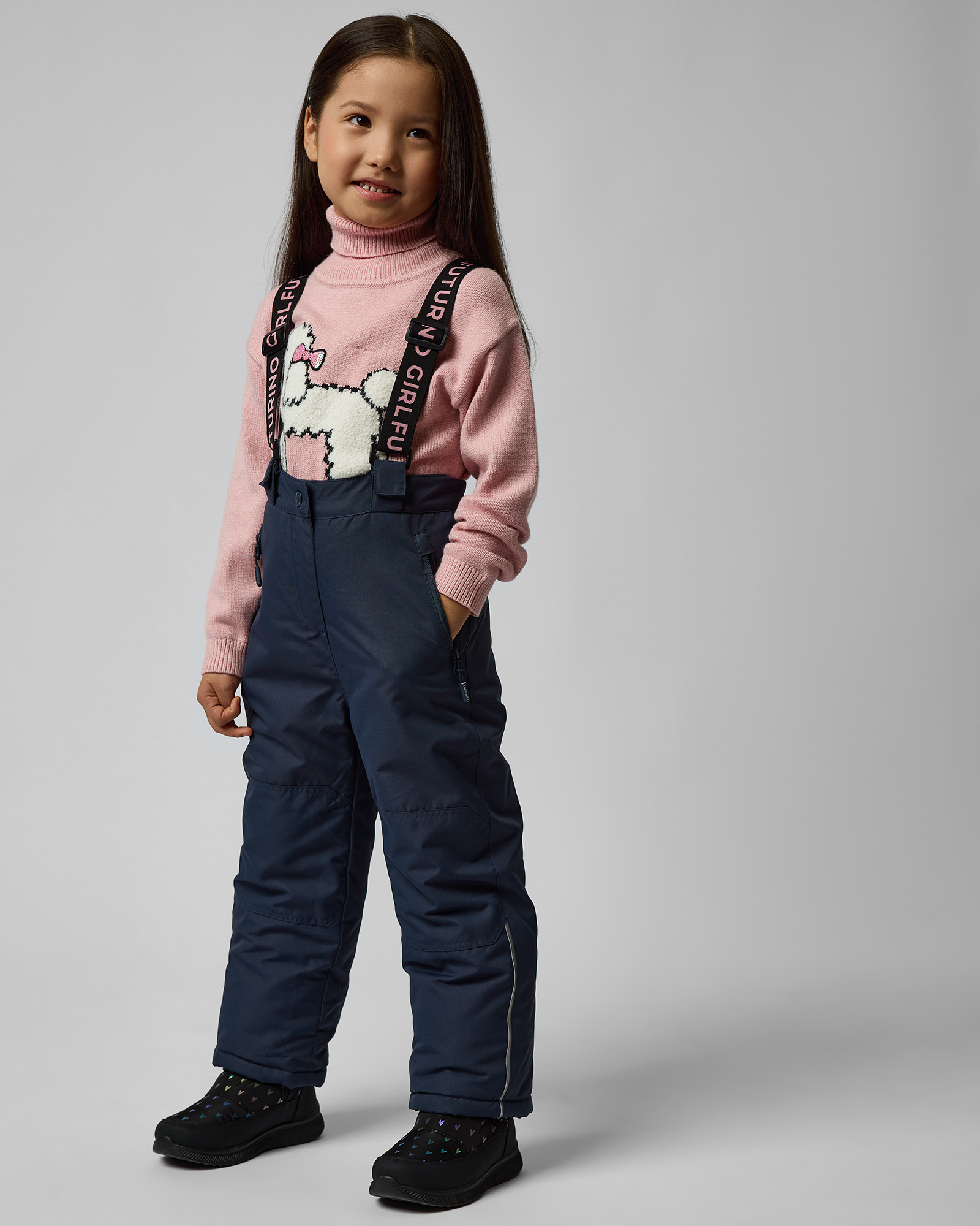 Брюки на бретелях Futurino W24FU4-G560kg-66 - фото 1