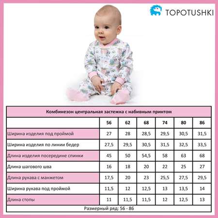 Комбинезон TOPOTUSHKI