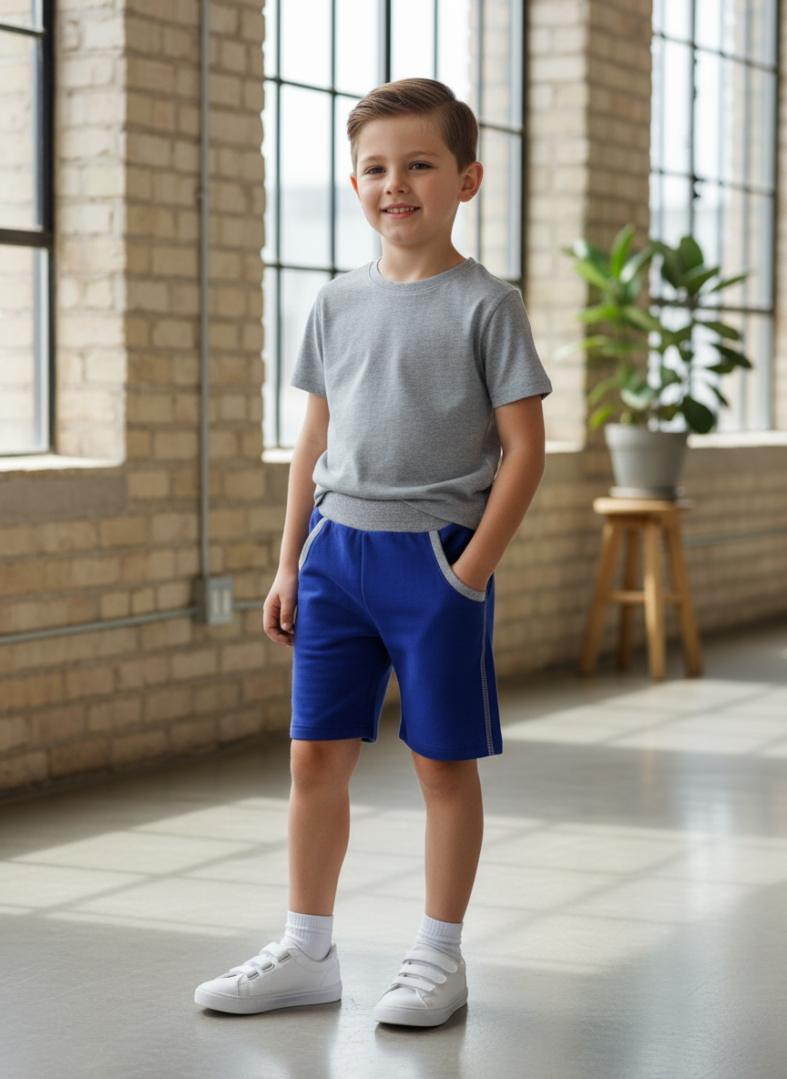 Изображение товара Спортивные шорты для мальчика Утенок 122 лето