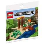 Конструктор LEGO Minecraft Черепаший пляж 46 дет.