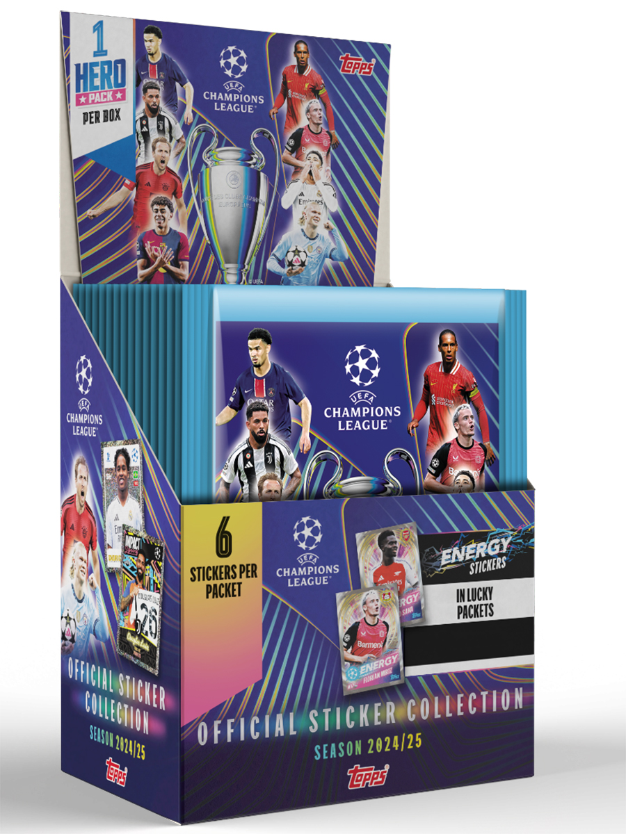 Наклейки topps UEFA Champions League 51 шт. - фото 1