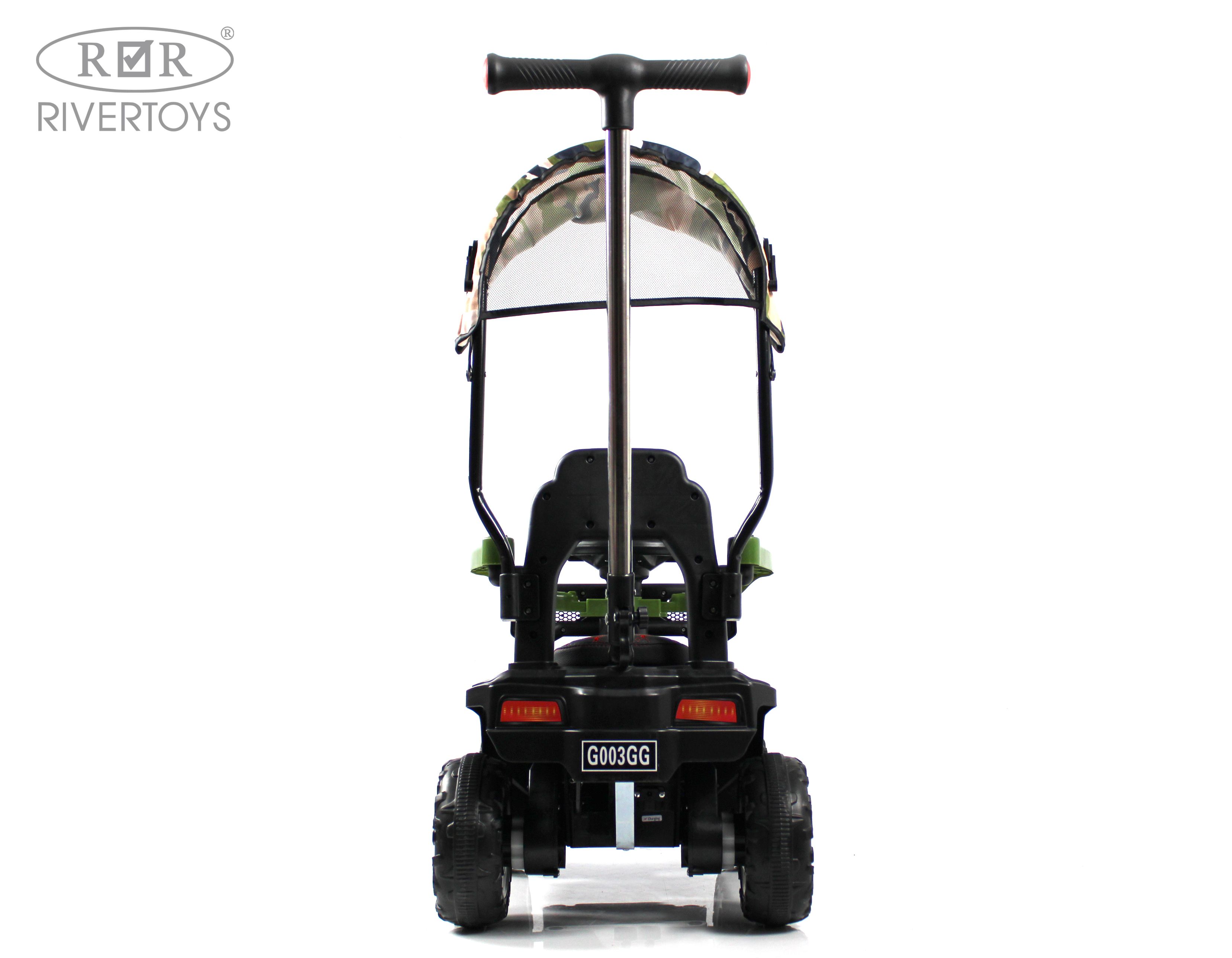 Электромобиль RIVERTOYS G003GG-GREEN С пультом ДУ - фото 18