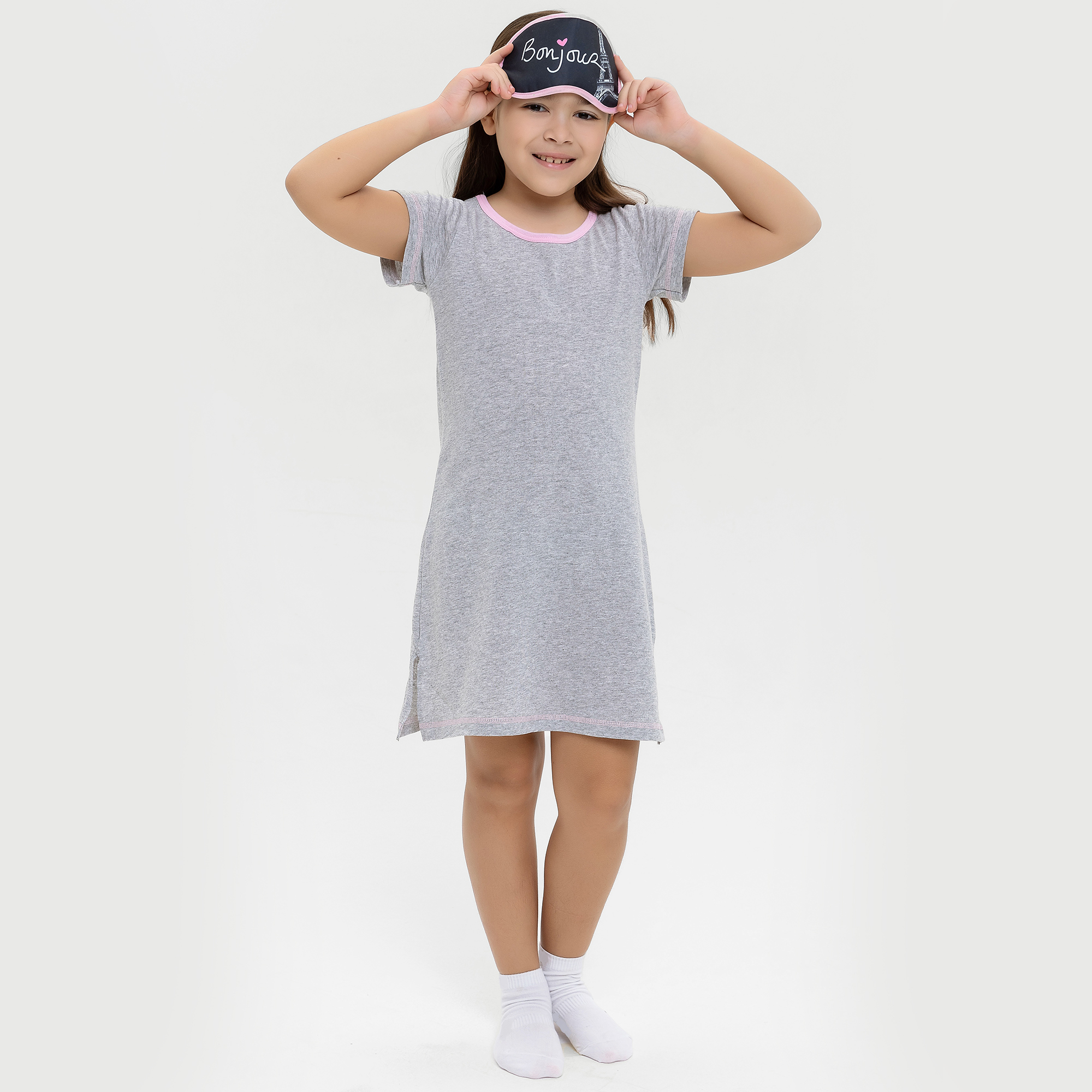 Сорочка ночная АЙАС 30-03-12_розовый - фото 1