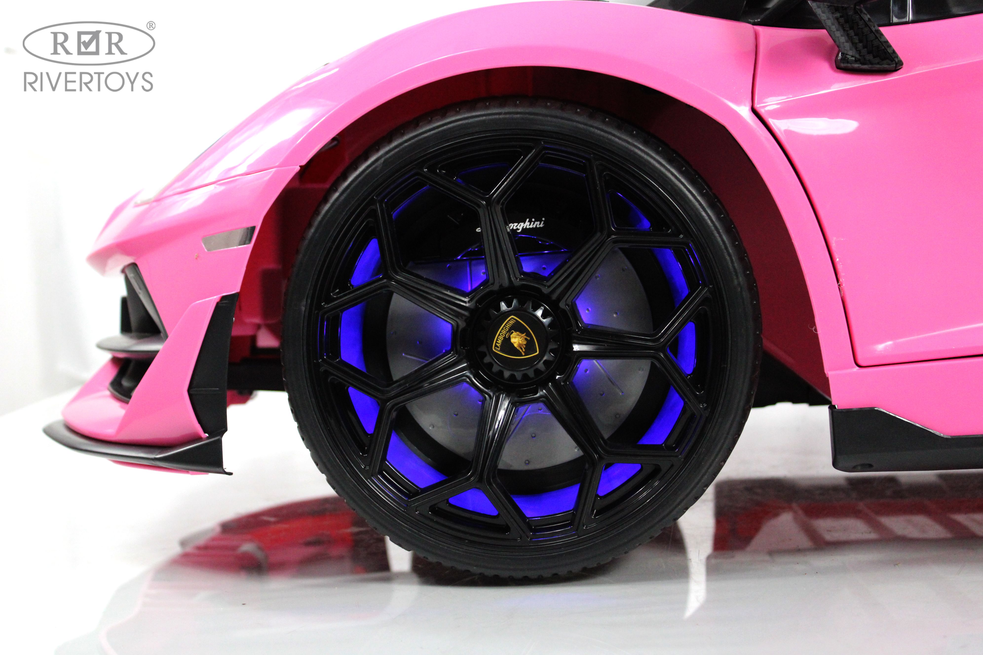 Электромобиль RIVERTOYS A111MP-PINK С пультом ДУ - фото 15