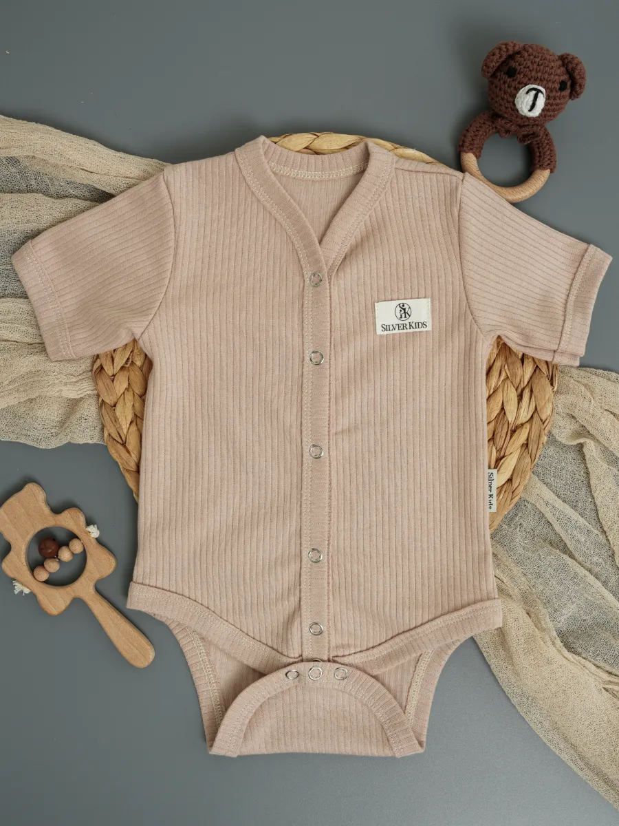 Боди 3 шт Супер Пупс нбр/3пр/бд/sk23/рубчик/леснаясказка - фото 17