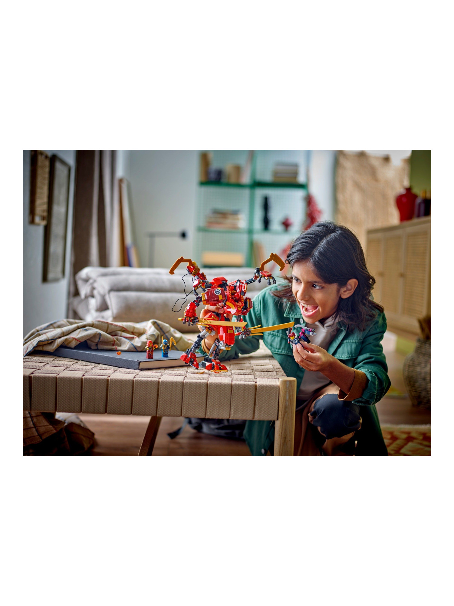 Конструктор LEGO NINJAGO Робот Кая 623 дет. - фото 8