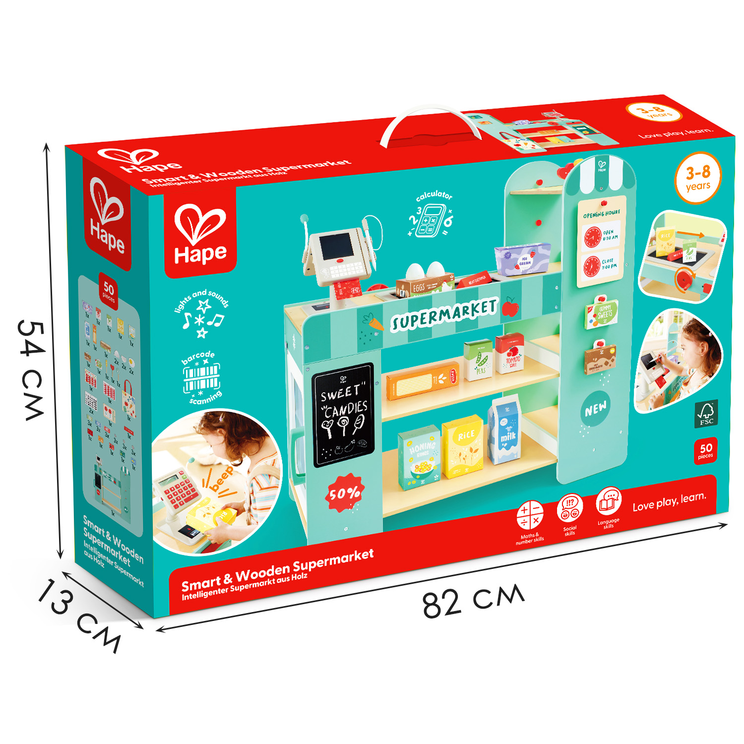 Игровой набор Hape прилавок - фото 13
