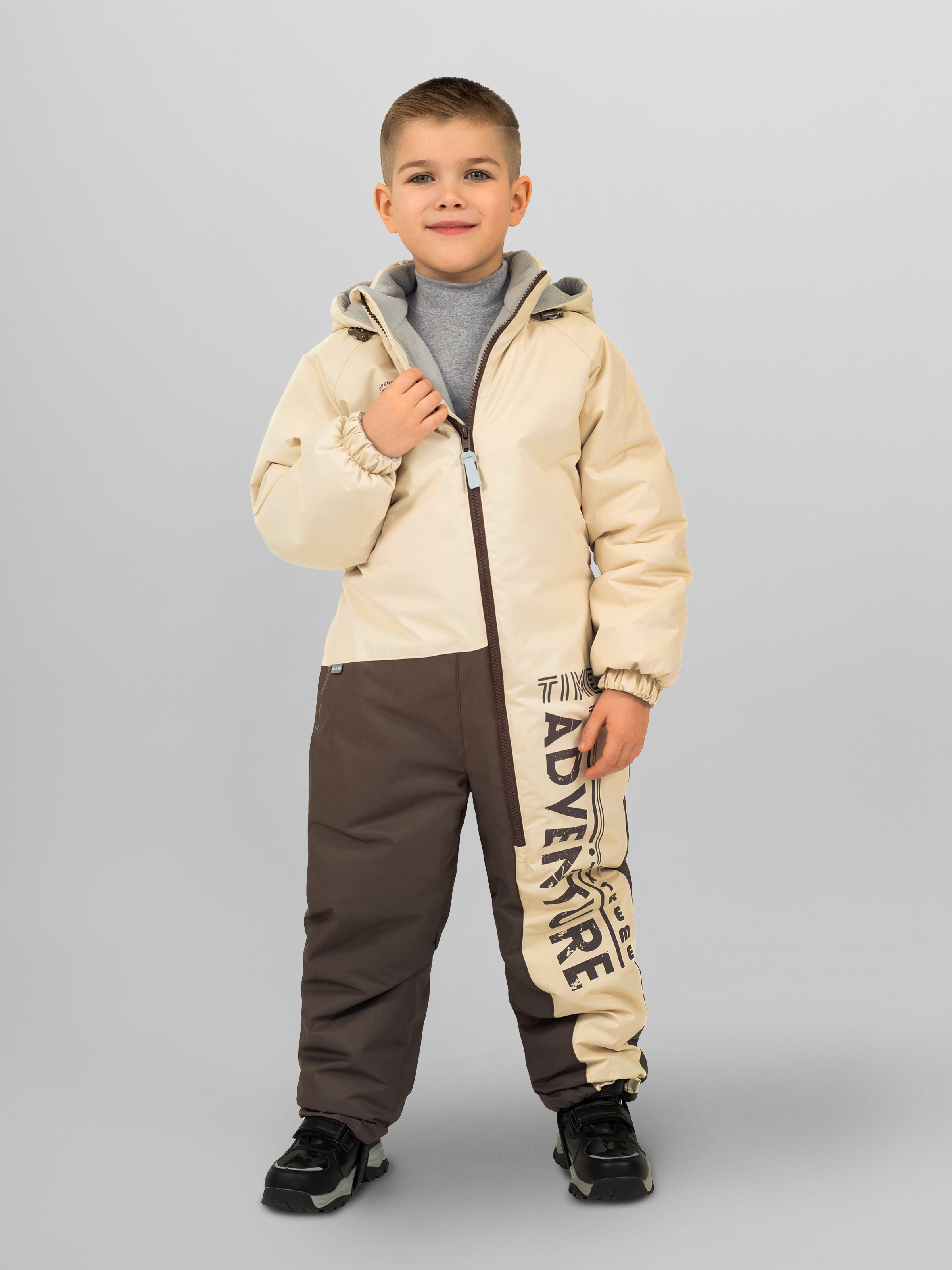Комбинезон Arctic kids 30-038 капучино - фото 6