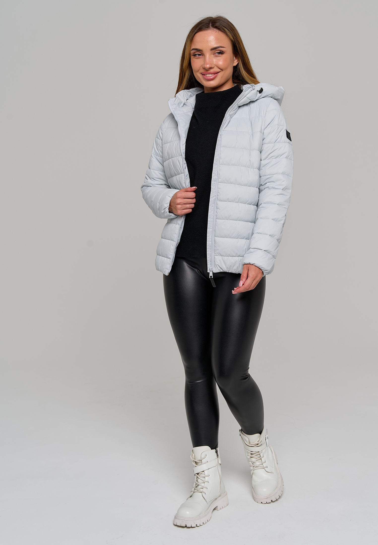 Куртка Stylish AMADEO AJ-8507-белый - фото 5