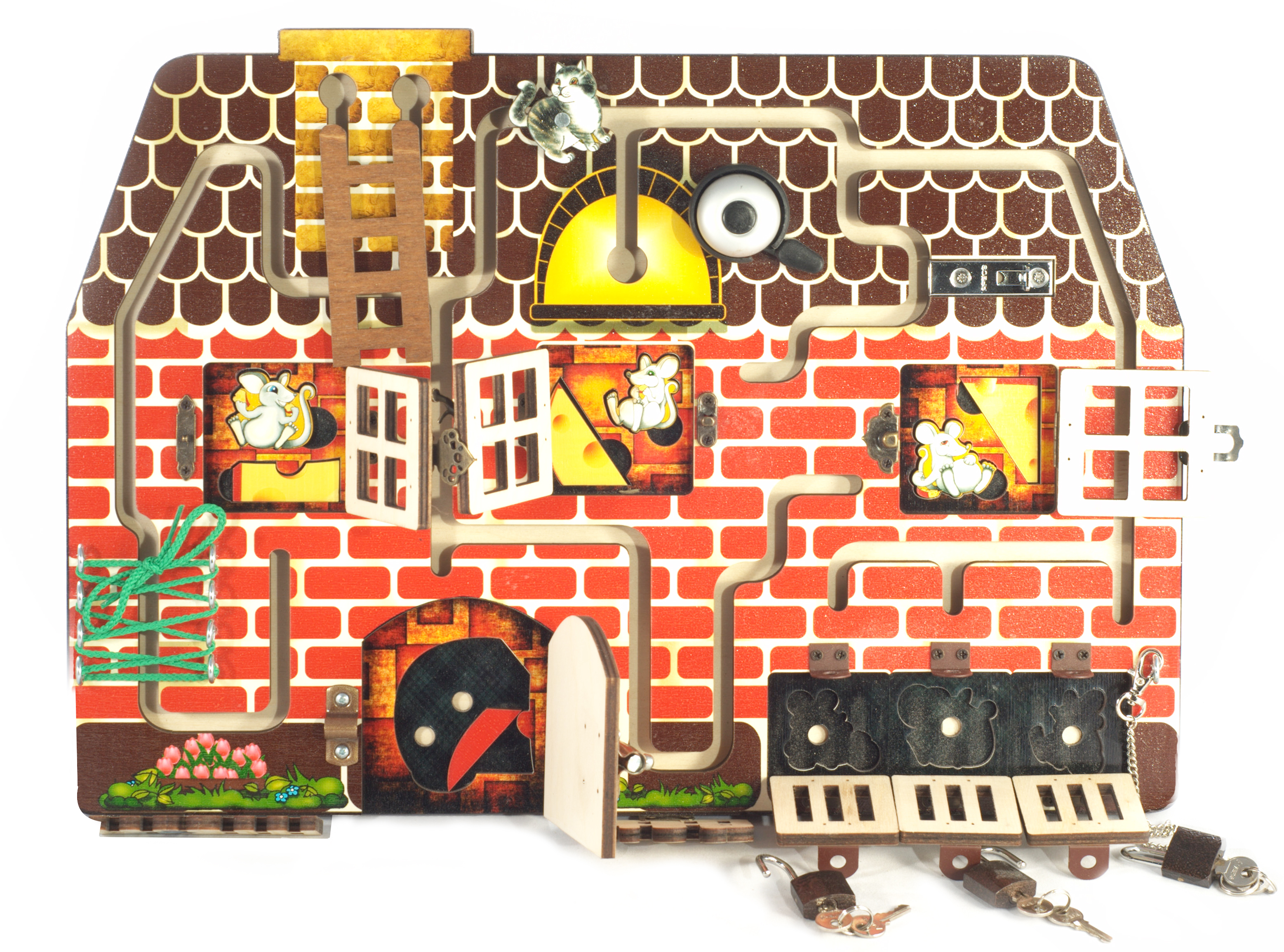 Игрушка Нескучные игры бизиборд - фото 1