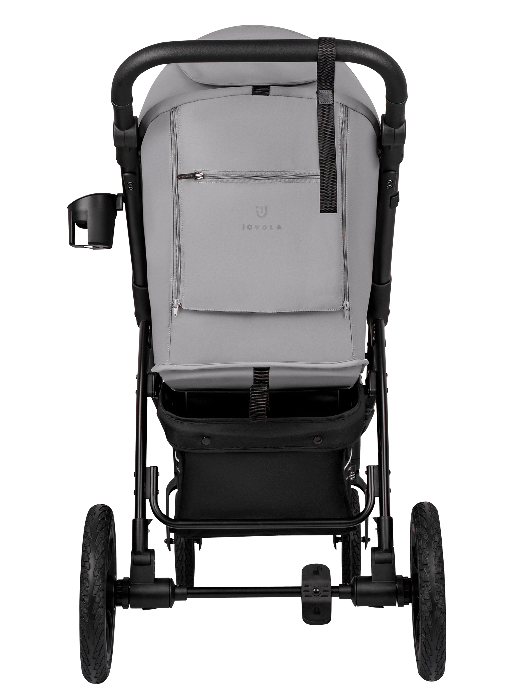 Коляска прогулочная JOVOLA Selena Air new светло-серый - фото 10
