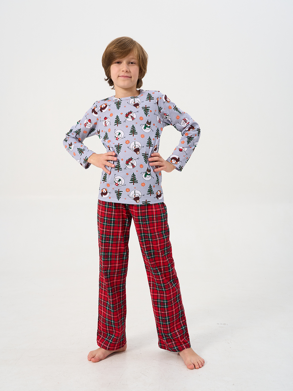 Пижама ДО-Детская Одежда 0405КПрД2/серый3 - фото 3