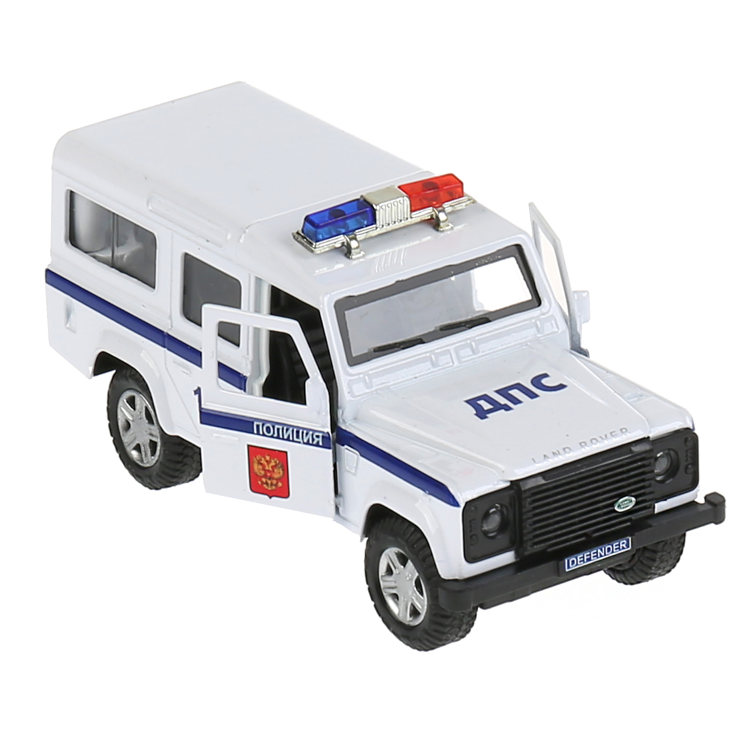 Полицейская машина Технопарк Land Rover 297512 - фото 6