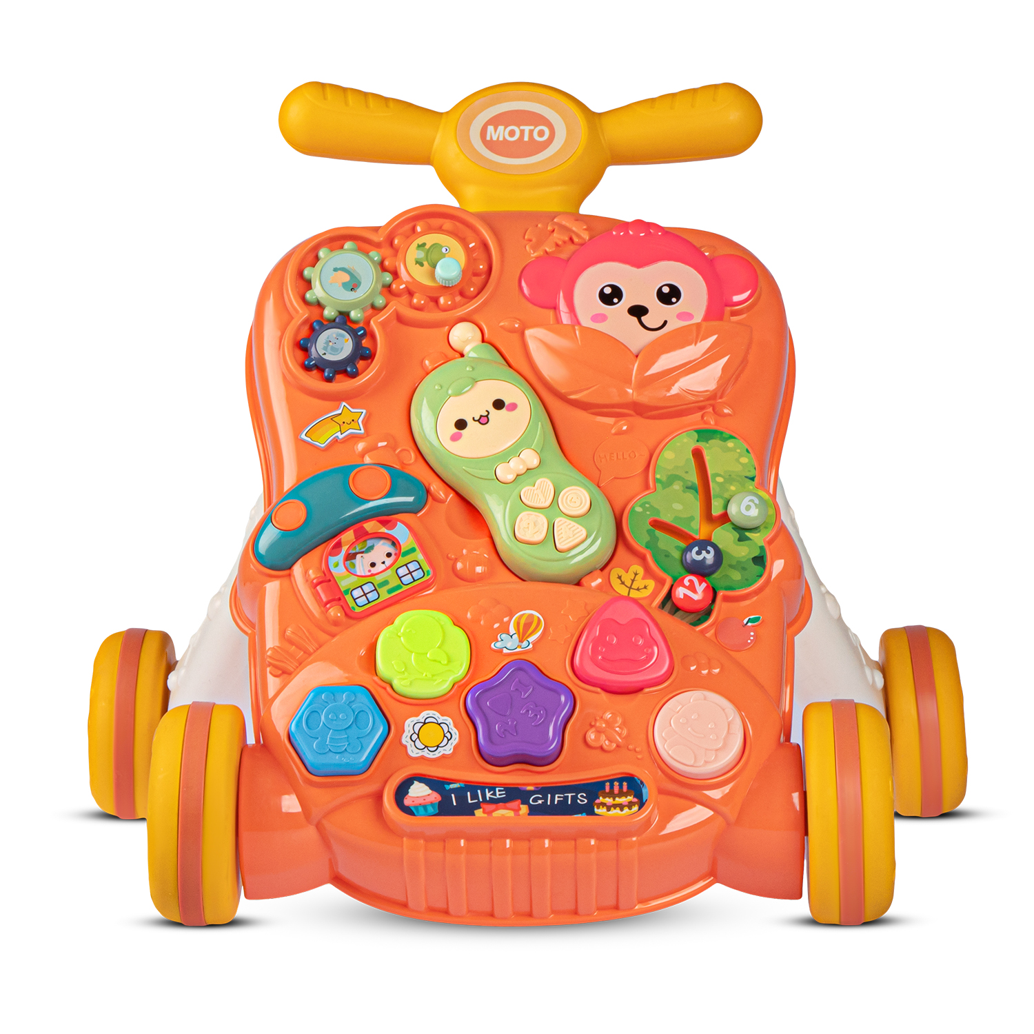 Ходунки Smart Baby Музыкальный бизиборд - фото 10