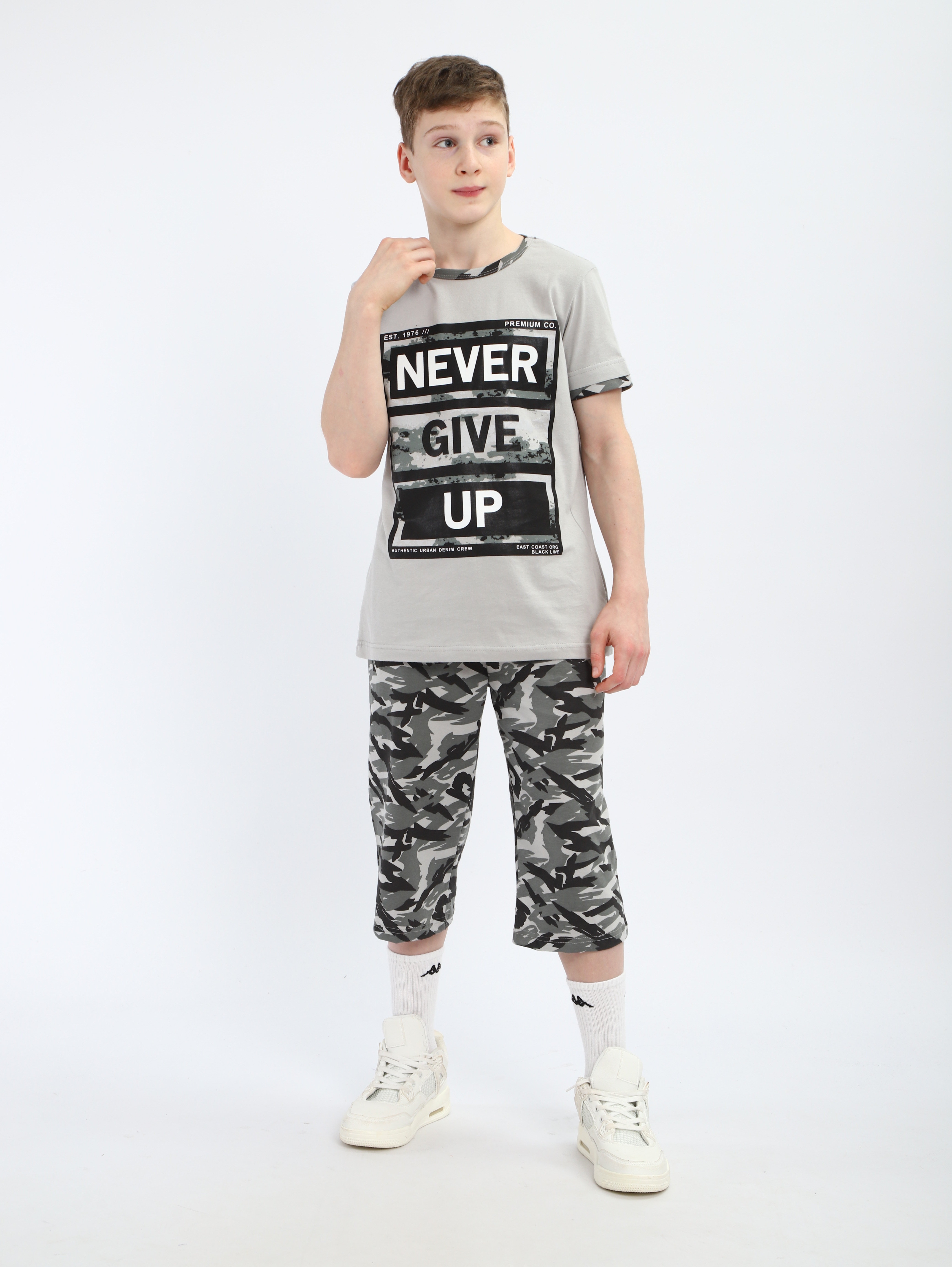 Костюм ЛАДОШКИ Комплект Победитель серый - фото 7