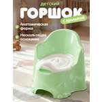 Горшок Компания Друзей салатовый зеленый