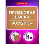 Пробковая доска Brauberg