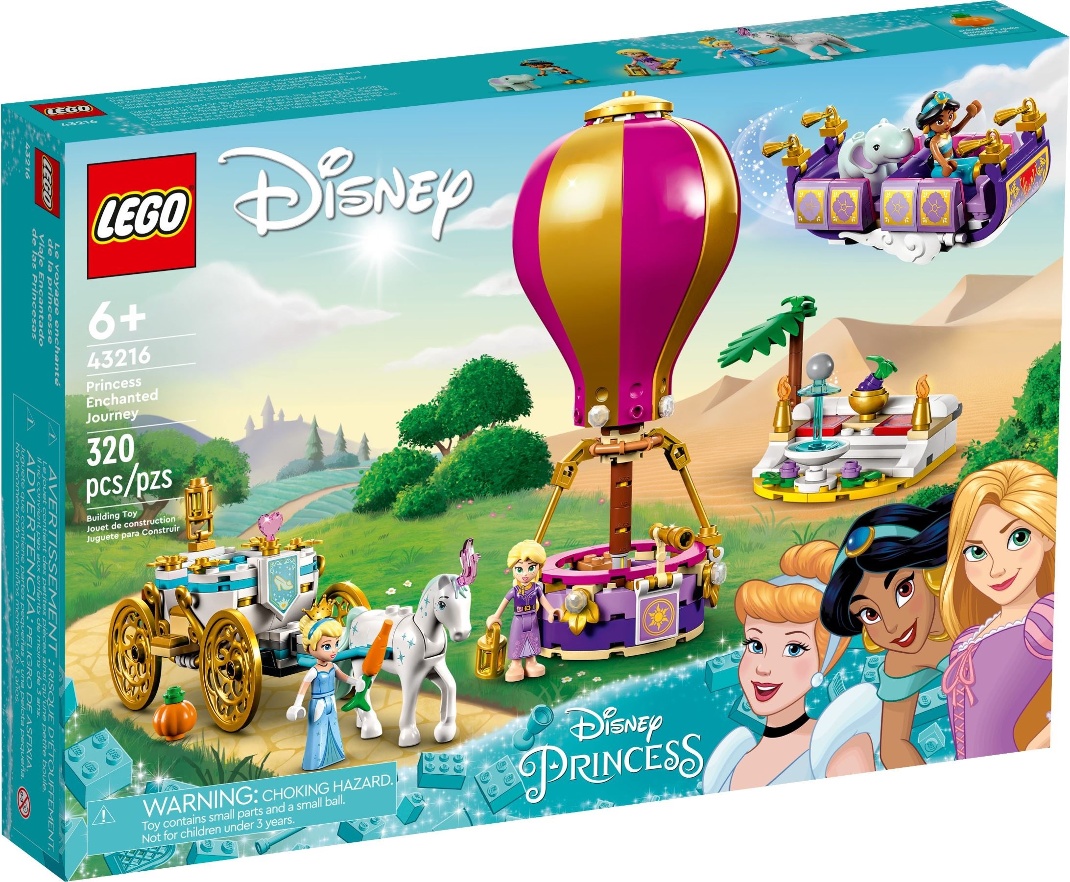 Изображение товара Конструктор LEGO Disney Princess Волшебное путешествие принцесс 1540 деталей