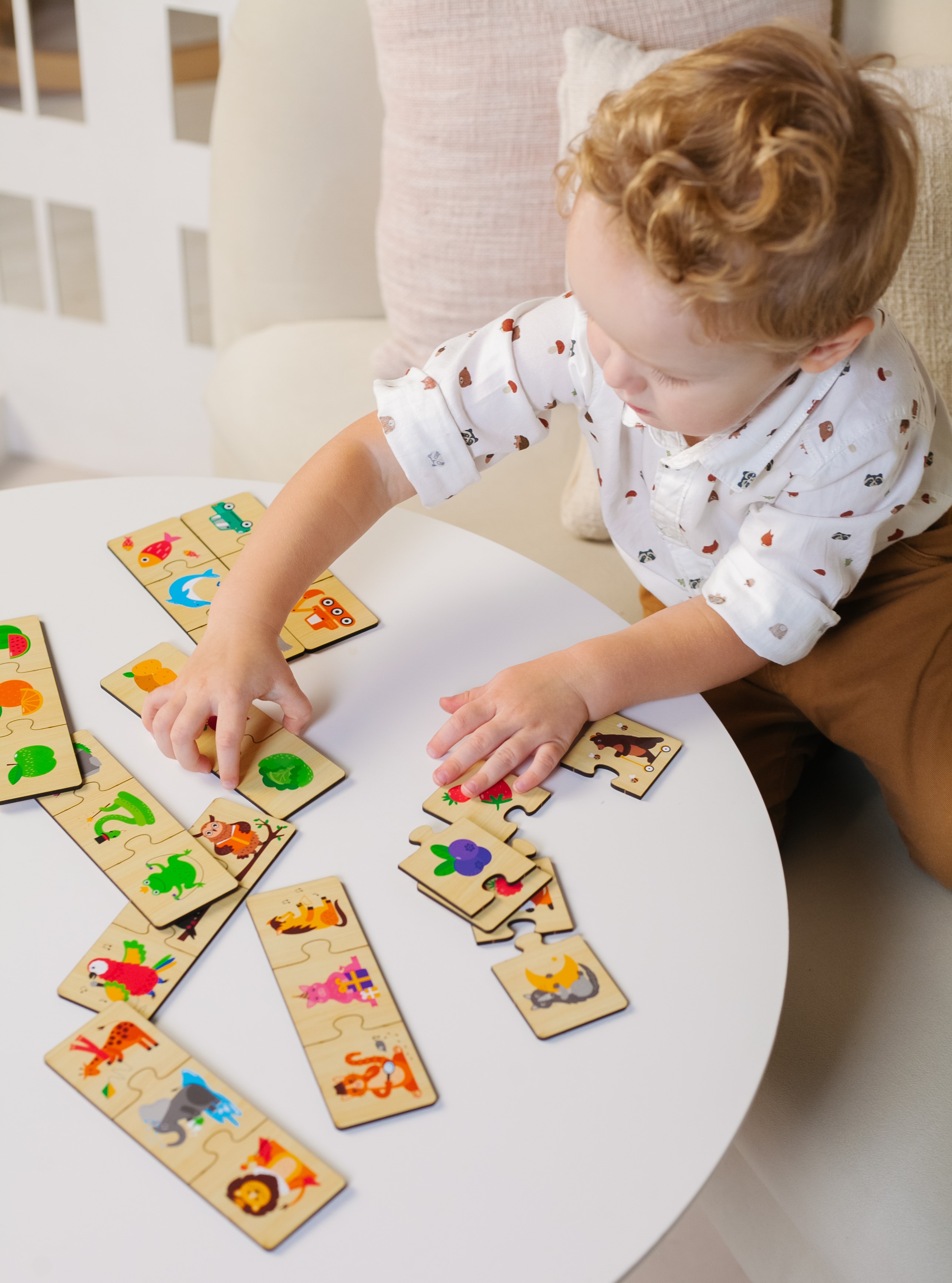 Пазл Alatoys деревянный в ассортименте - фото 8