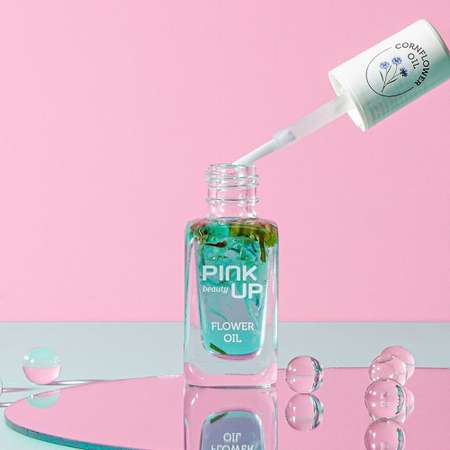 Масло для ногтей и кутикулы Pink Up cornflower oil 11 мл