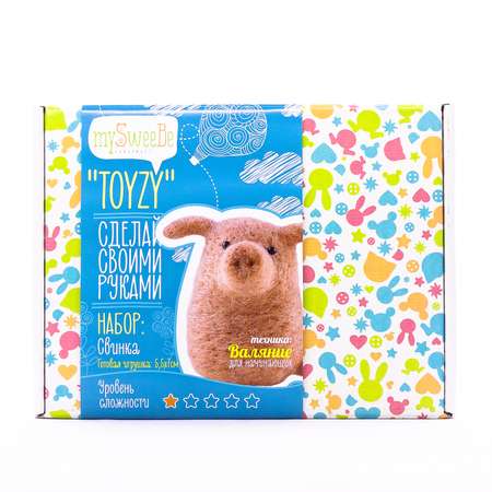 Набор для творчества TOYZY валяние