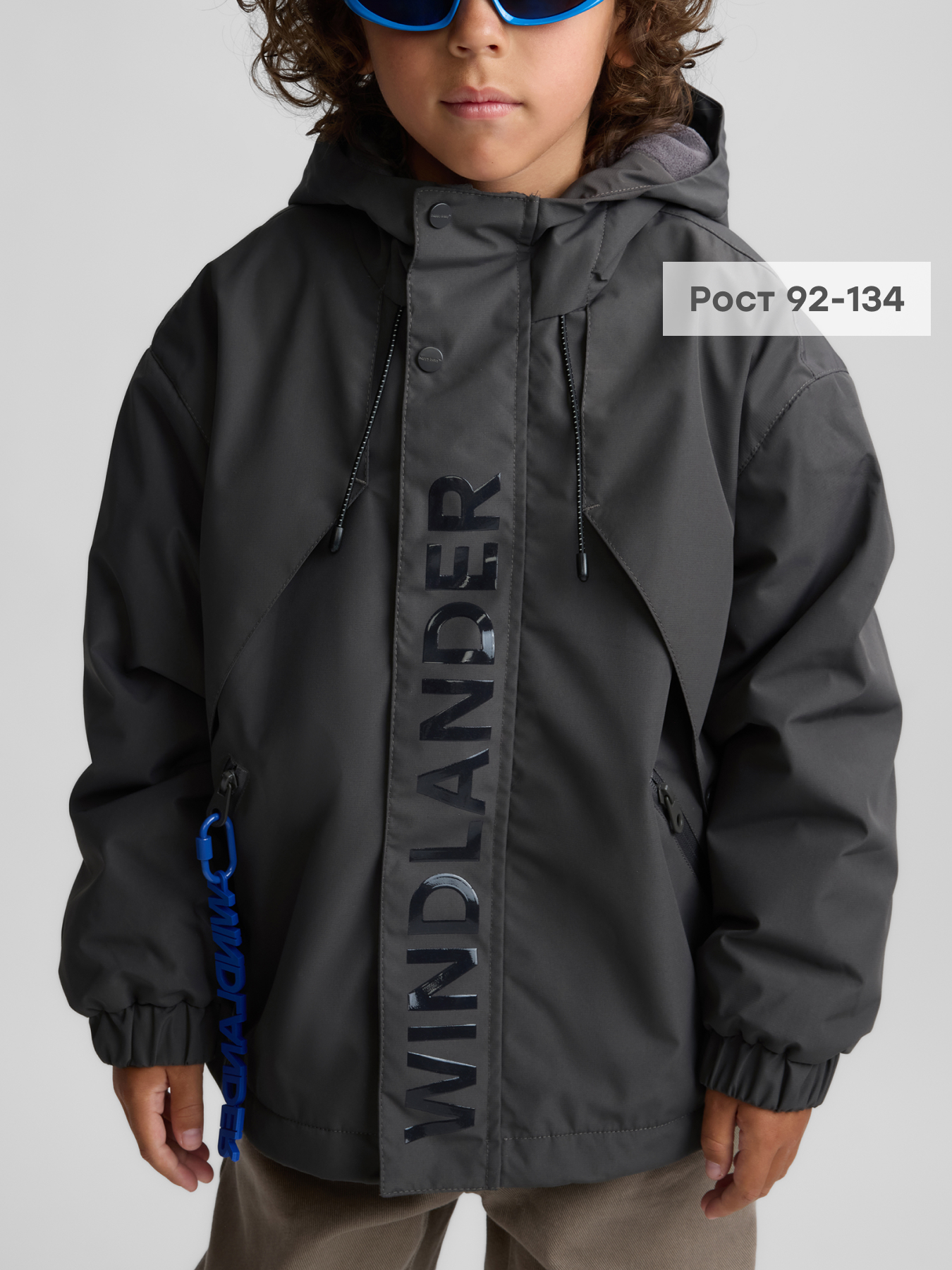 Куртка Happy Baby 88364-1_black - фото 2