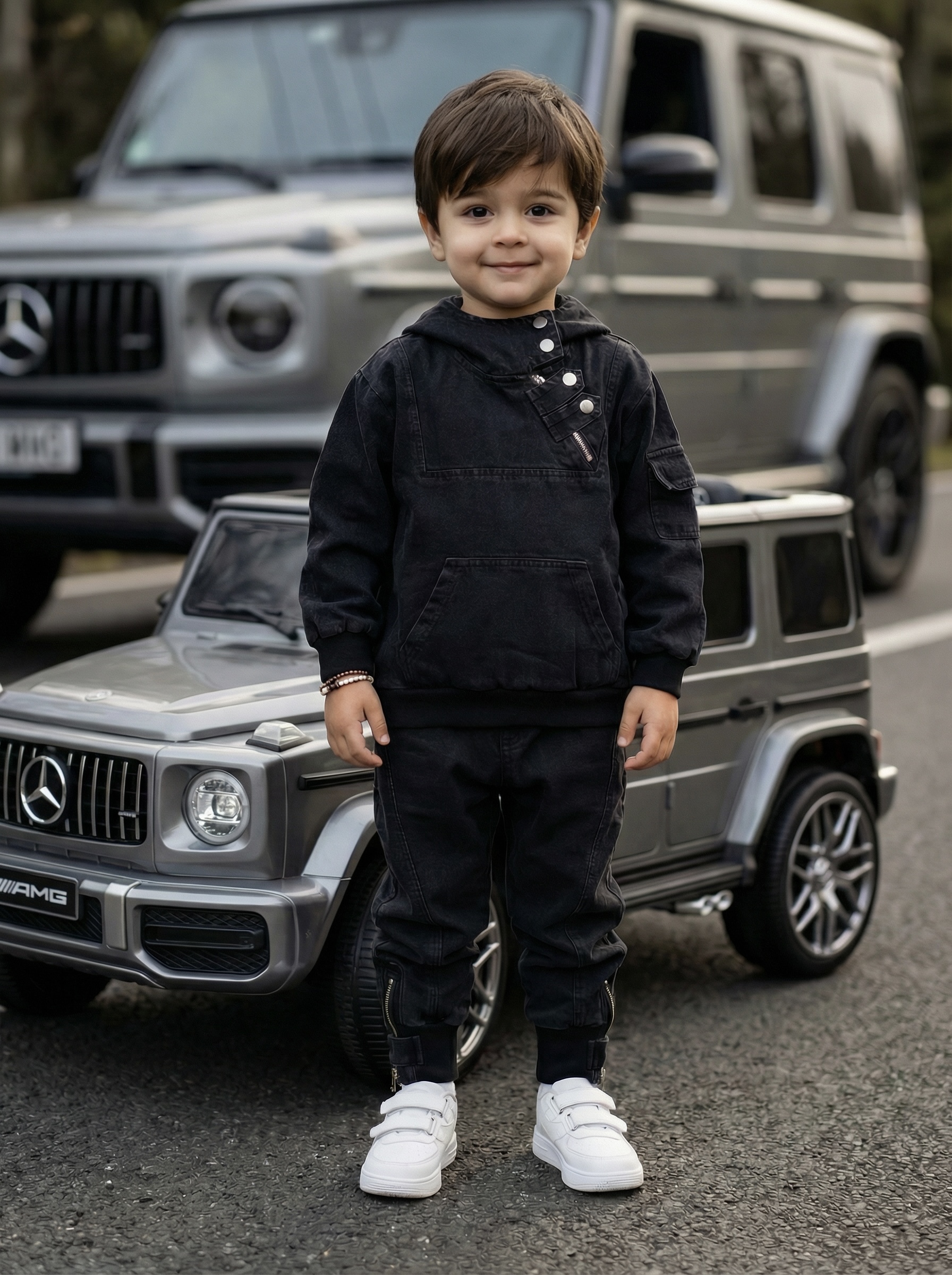 Костюм Artcher КостюмДжинс0001Черный - фото 4