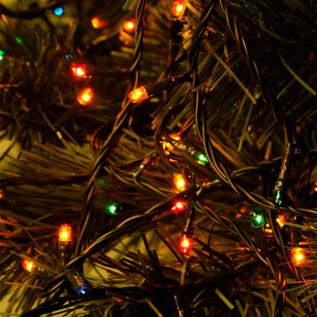 Гирлянда SH Lights Нить 300 мульти микроламп 15м 8 режимов ITW300C-M