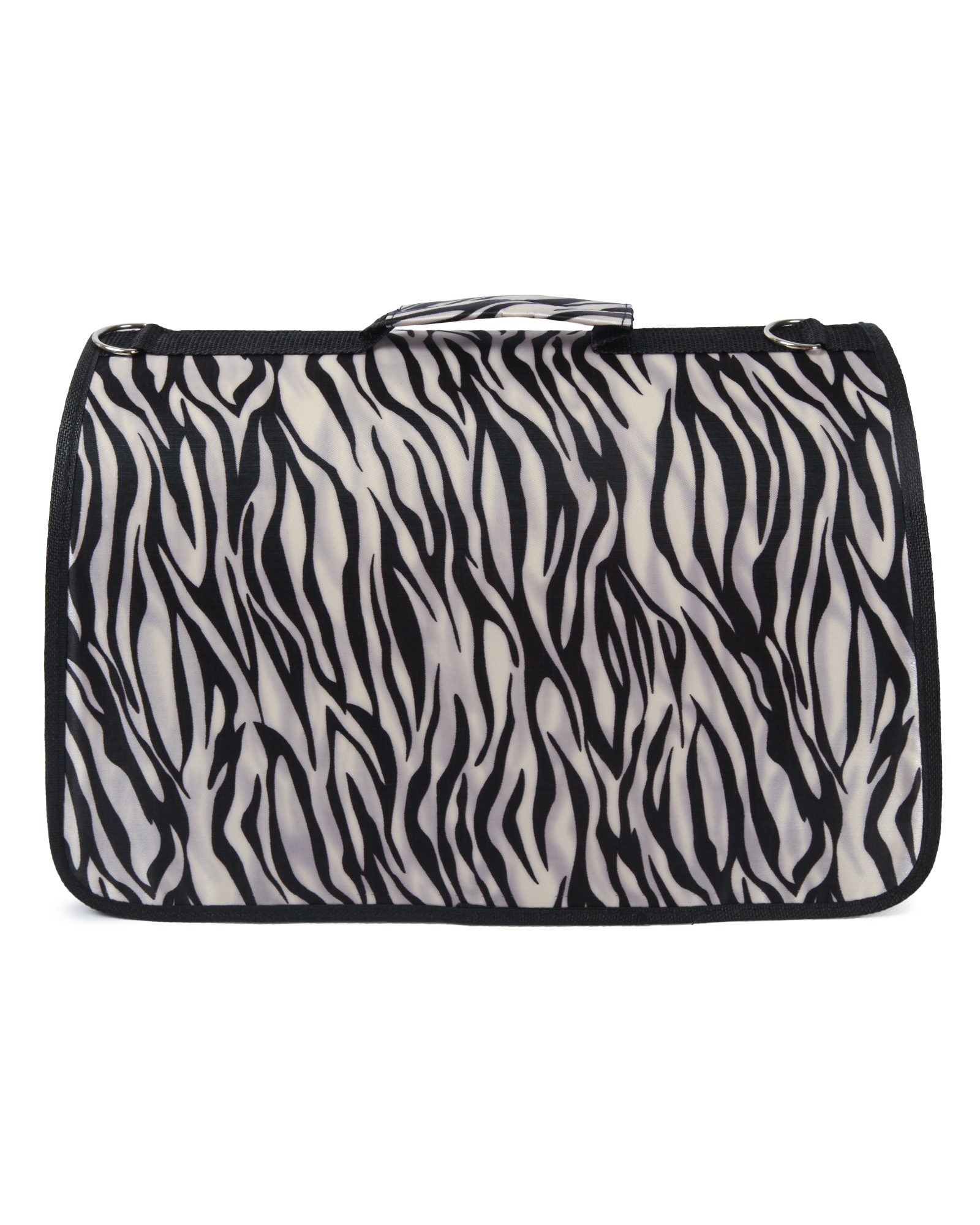 Переноска для непродуктивных животных Barbaks Зебра S 44*22*26см - фото 6