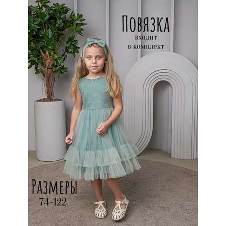 Платье и повязка Trendyco kids