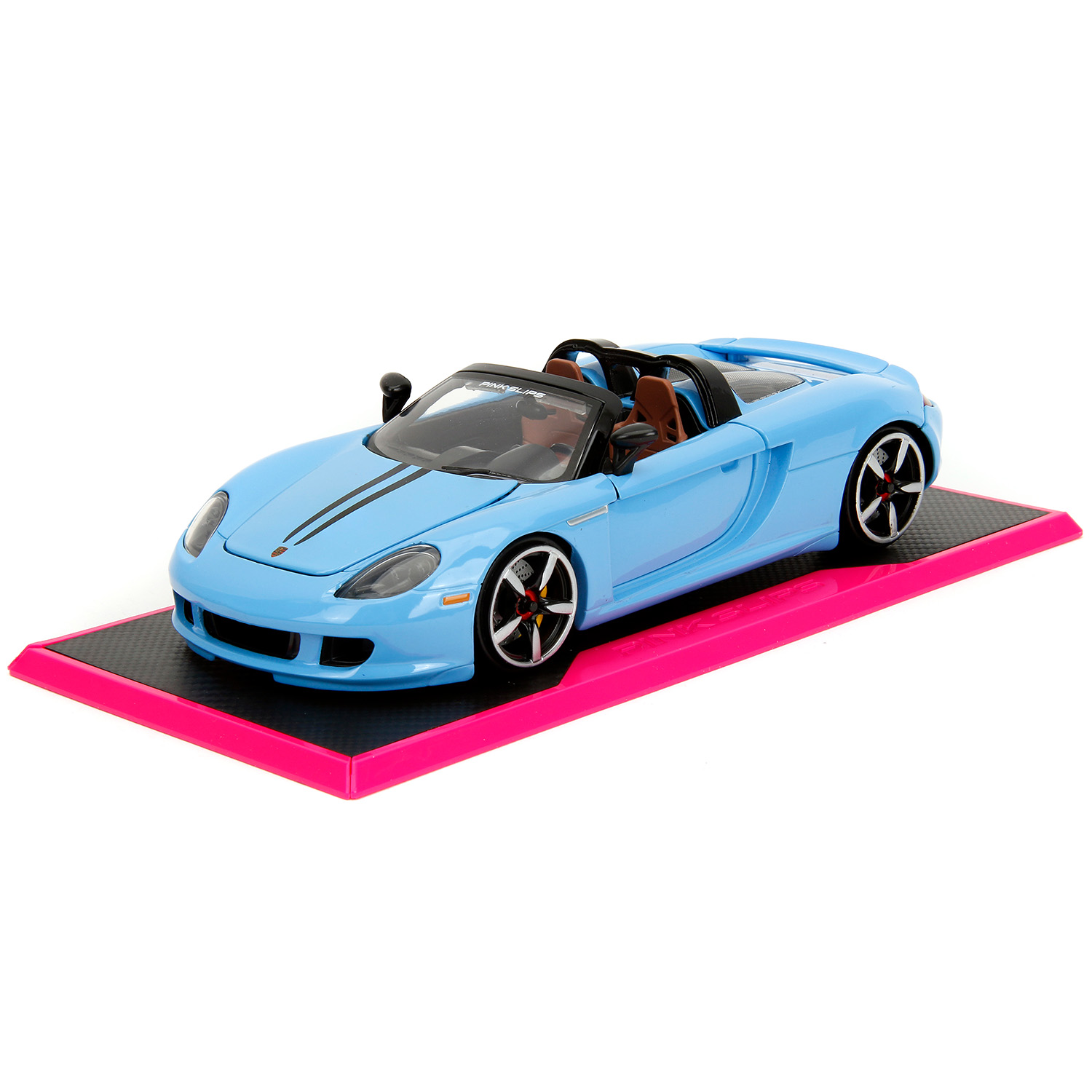Автомобиль Jada Porsche Carrera GT Pink Slips 2005 1:24 ТоуR371 - фото 4