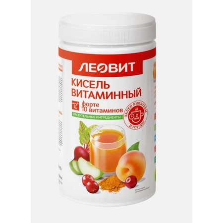 Кисель Витаминный Форте Леовит натуральный 400гр