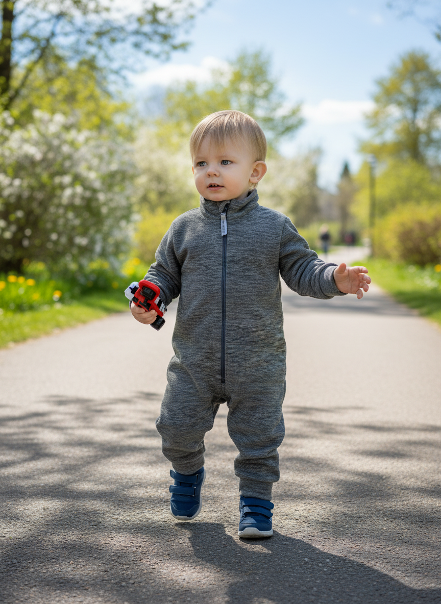 Комбинезон Утенок 292Дкт серый - фото 3