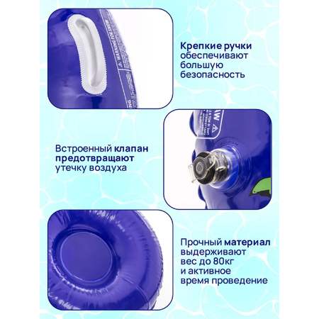 Тюбинг динозавр SXRide динозавр JLW01 80х80х22 см