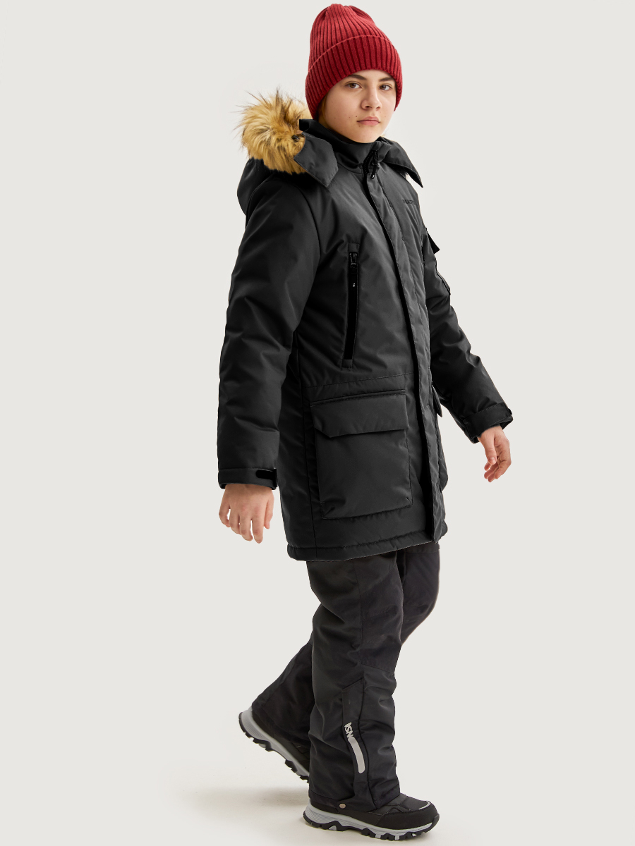 Куртка NIKASTYLE 4з7325 черный - фото 3