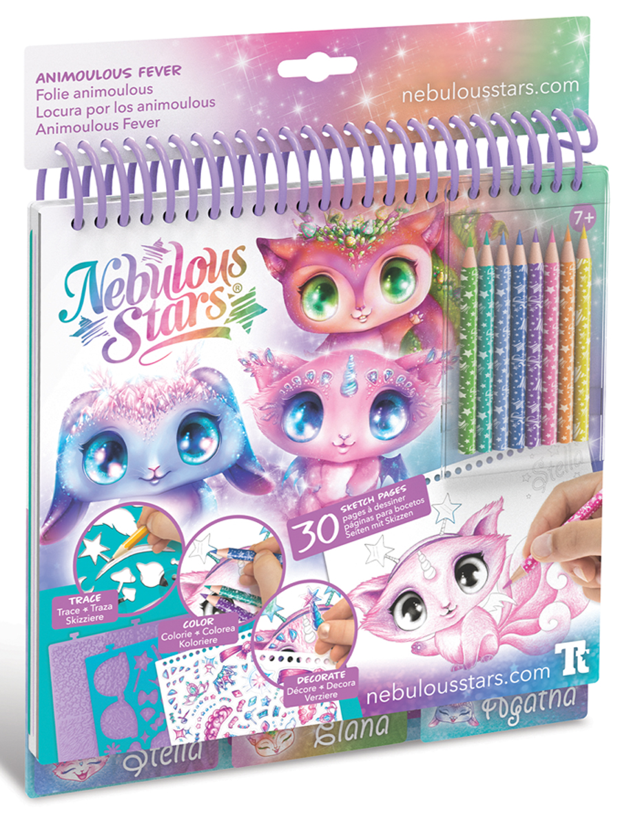 Раскраска для девочек Nebulous Stars "Мифики", набор для творчества, серия Space, 11141_NSDA - фото 5