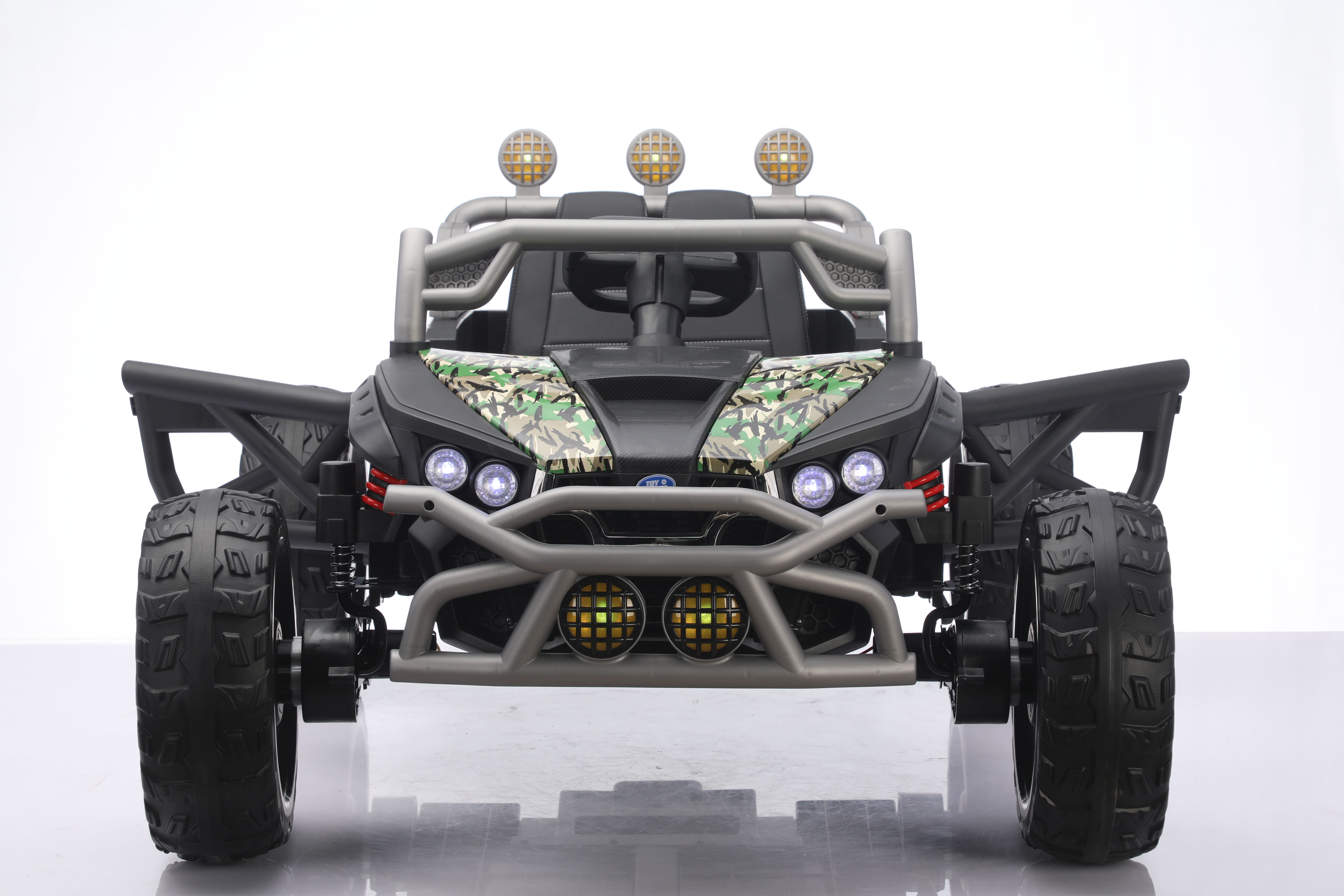 Электромобиль TOYLAND Багги, 4х4, колеса EVA С пультом ДУ - фото 3