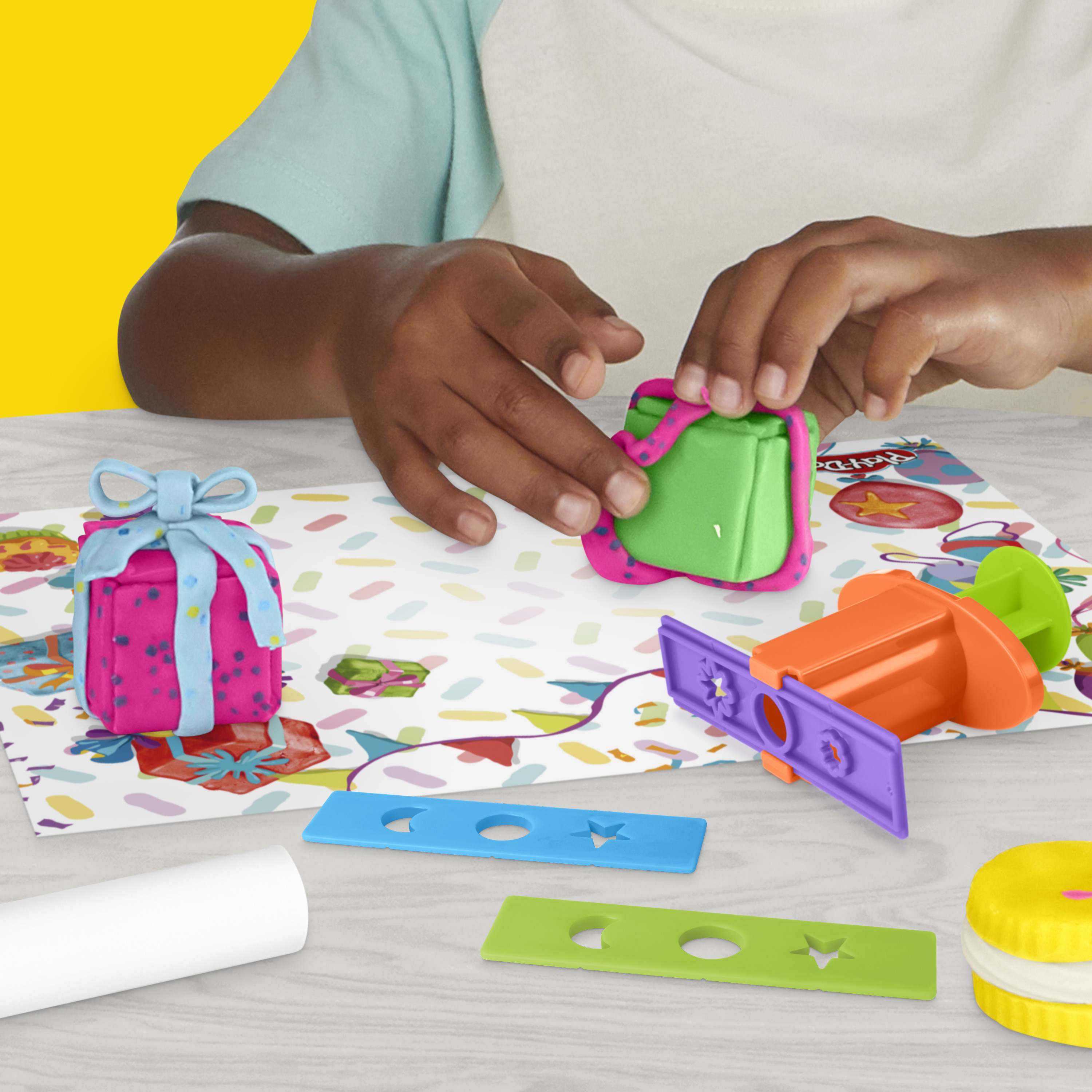 Масса для лепки Hasbro Play-Doh Праздник 5 цв. - фото 10