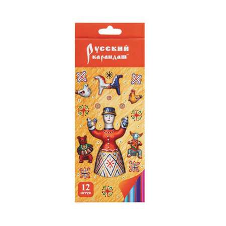 Карандаши цветные СКФ 12 шт.