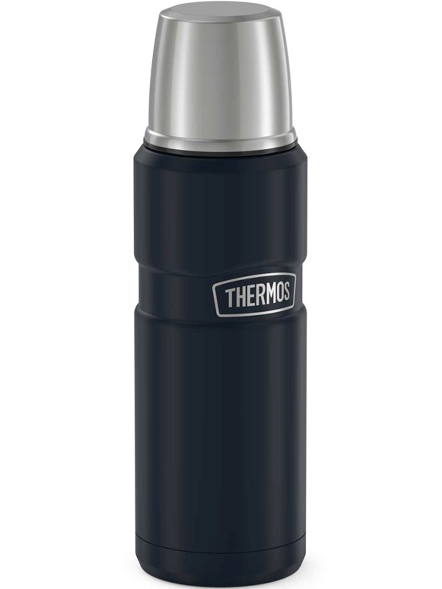 Термос для кофе чая 470 мл THERMOS KING-2000 тёмно-синий – нержавеющая сталь герметичный тепло/холод 12/24 часа - фото 7