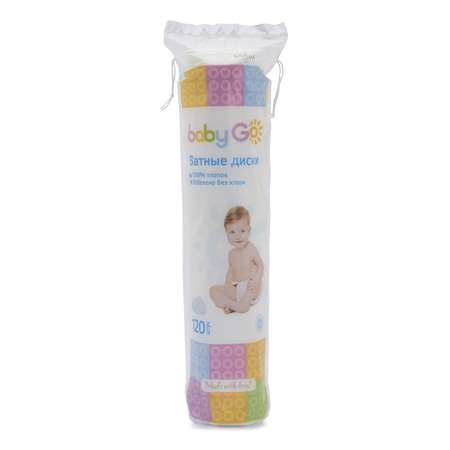 Ватные диски BabyGo 120 шт.